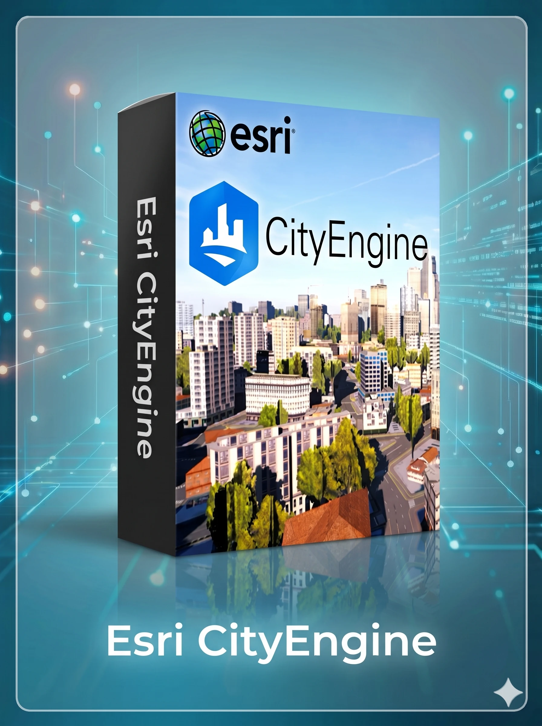 0 Программа Esri CityEngine 2024.0.10211 / Бессрочная активация. Неограниченное число устройств.