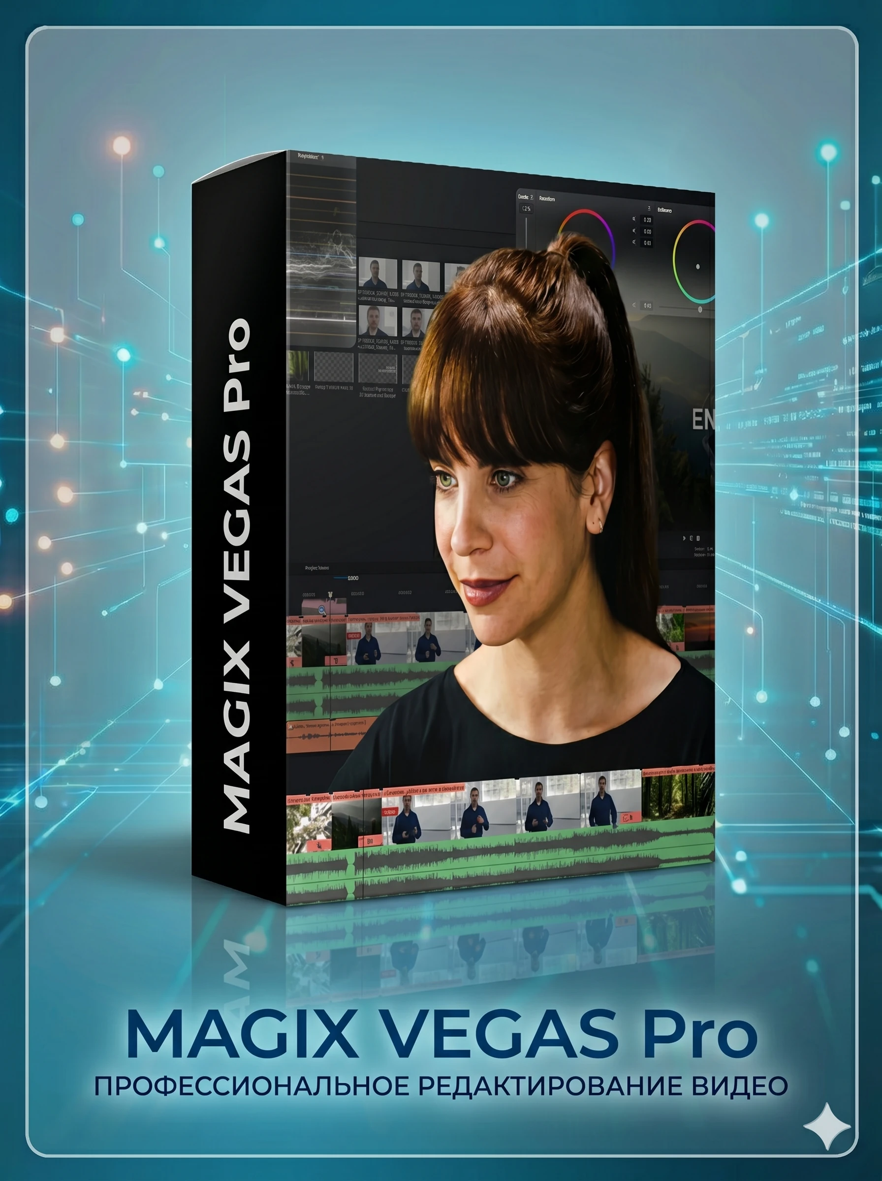 0 Программа MAGIX VEGAS Pro v22.0.0.250 Multilingual Win x64 / Бессрочная активация. Неограниченное число устройств.