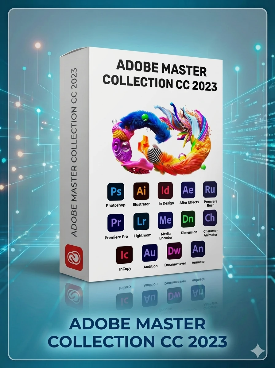 0 Программа Adobe Master Collection v9 2023 RUS-ENG / Бессрочная активация. Неограниченное число устройств.