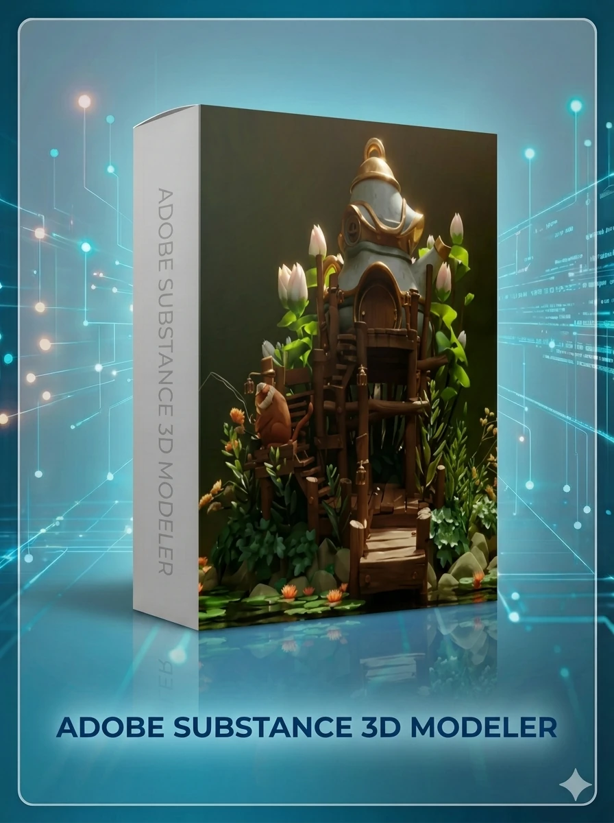 0 Программа Adobe Substance 3D Modeler 1.2.1 Win x64 / Бессрочная активация. Неограниченное число устройств.